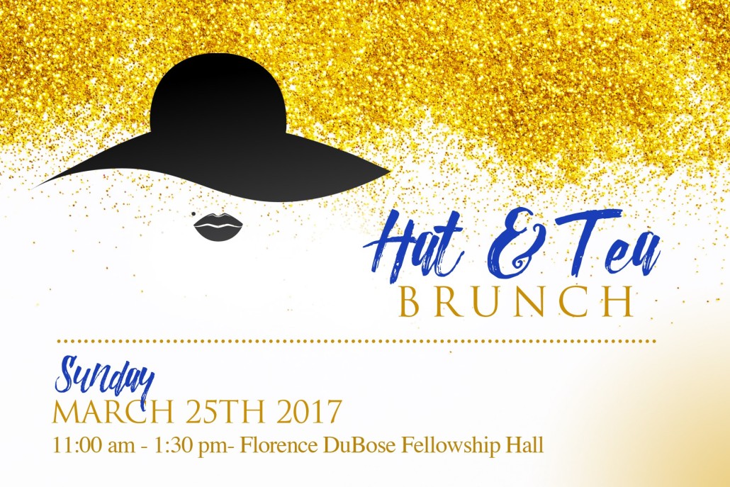 hat tea brunch